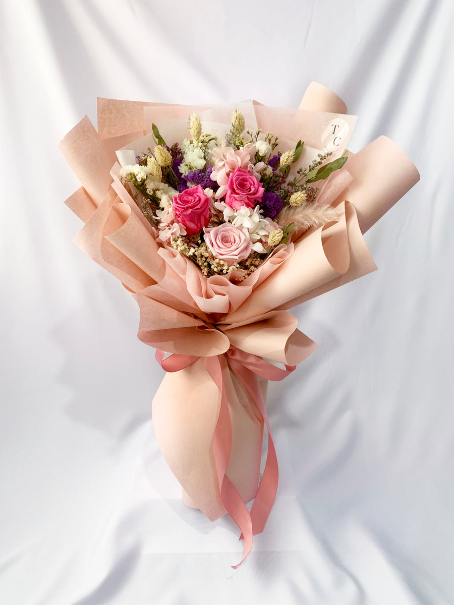 Korean Style Rose Bouquet (Medium)