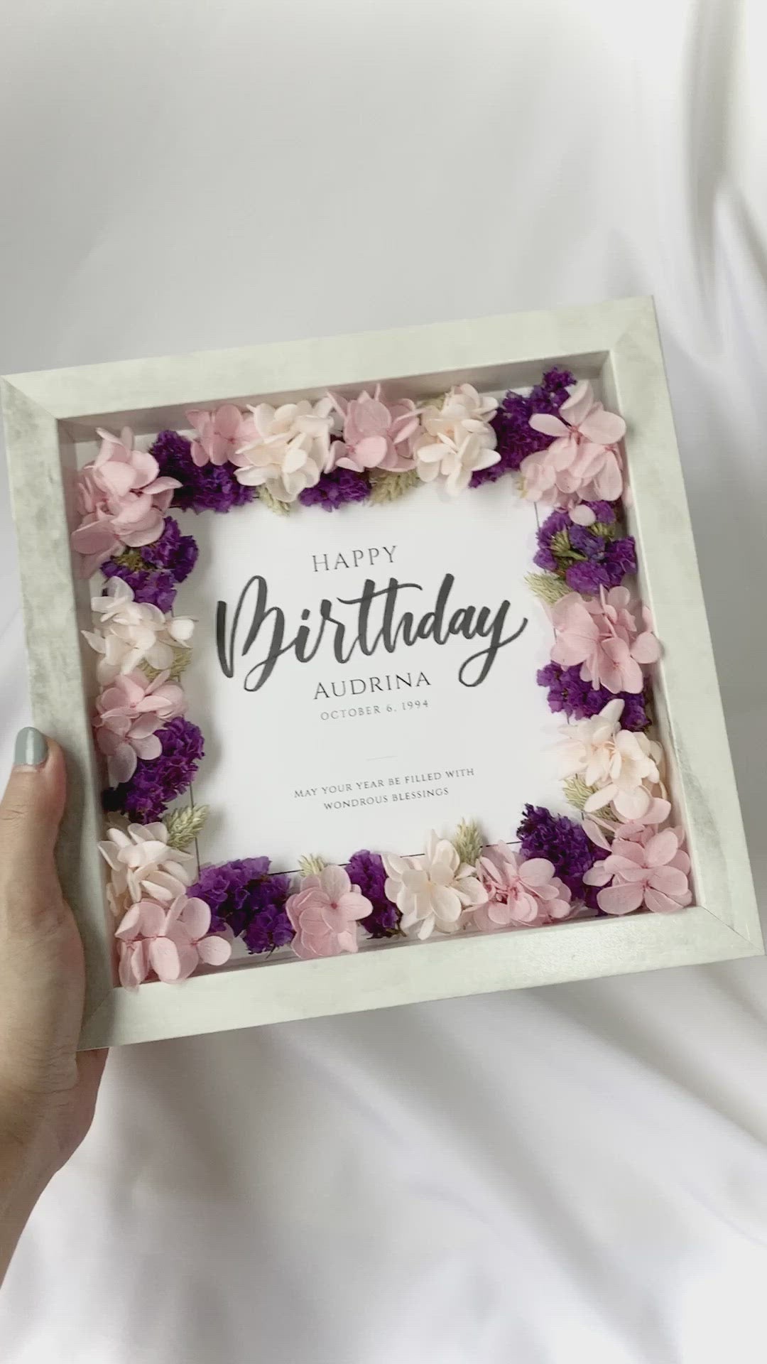 TC Signature Flower Frame