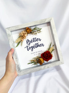 Better Together Flower Frame