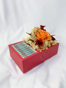 Flower Money Box • Red