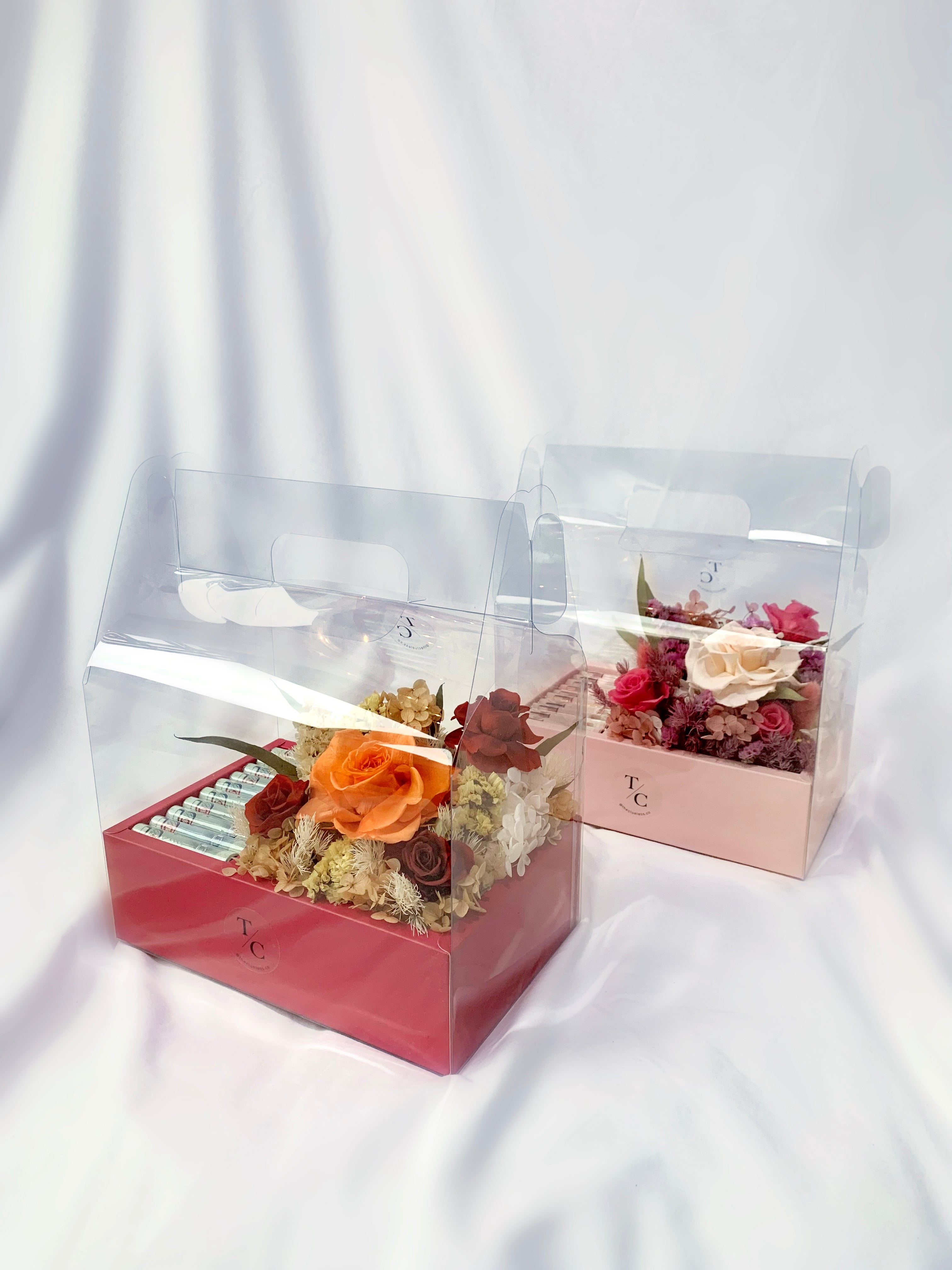 Flower Money Box • Red