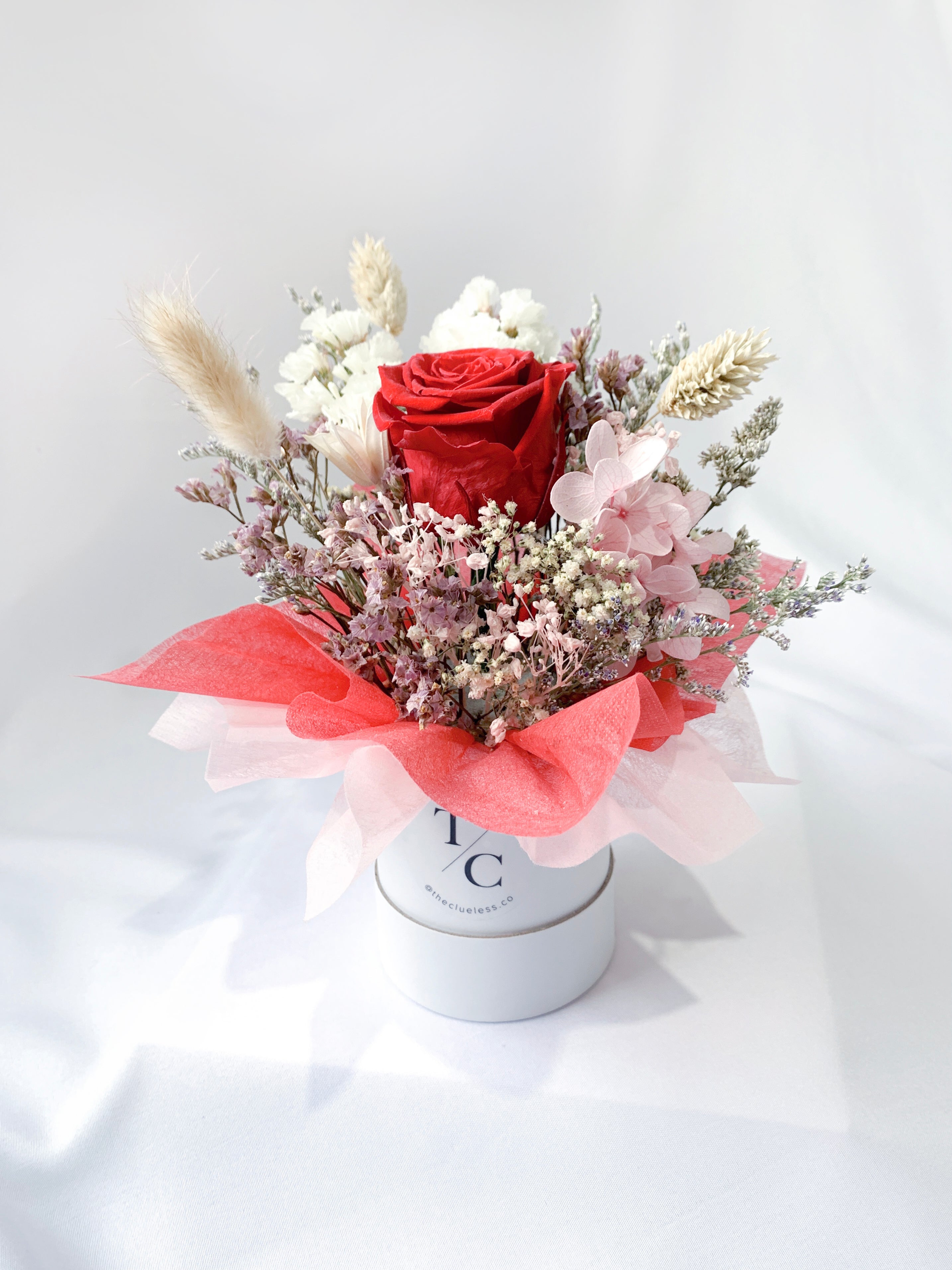 Petite Bloom Box • Red