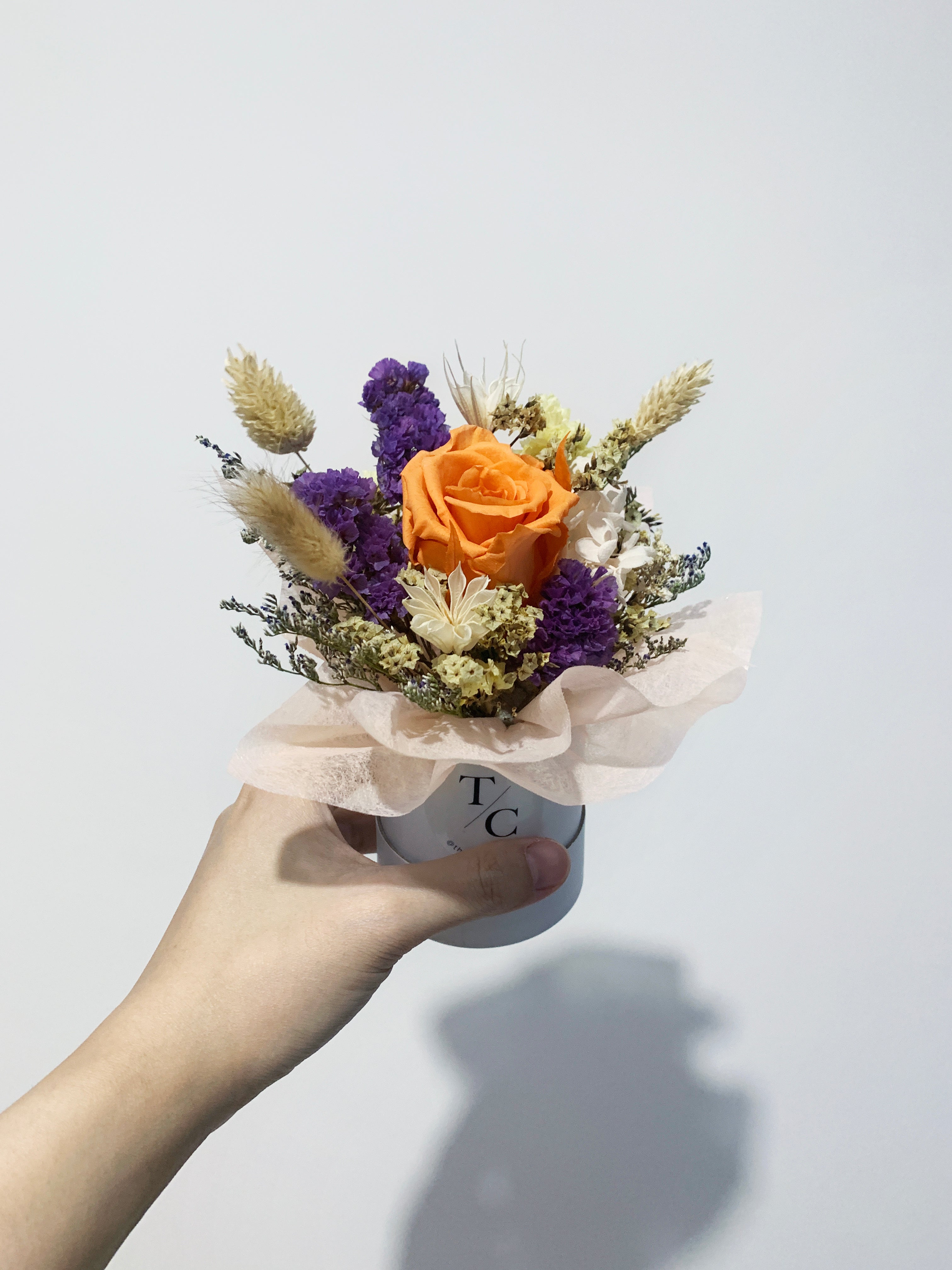 Petite Bloom Box • Orange