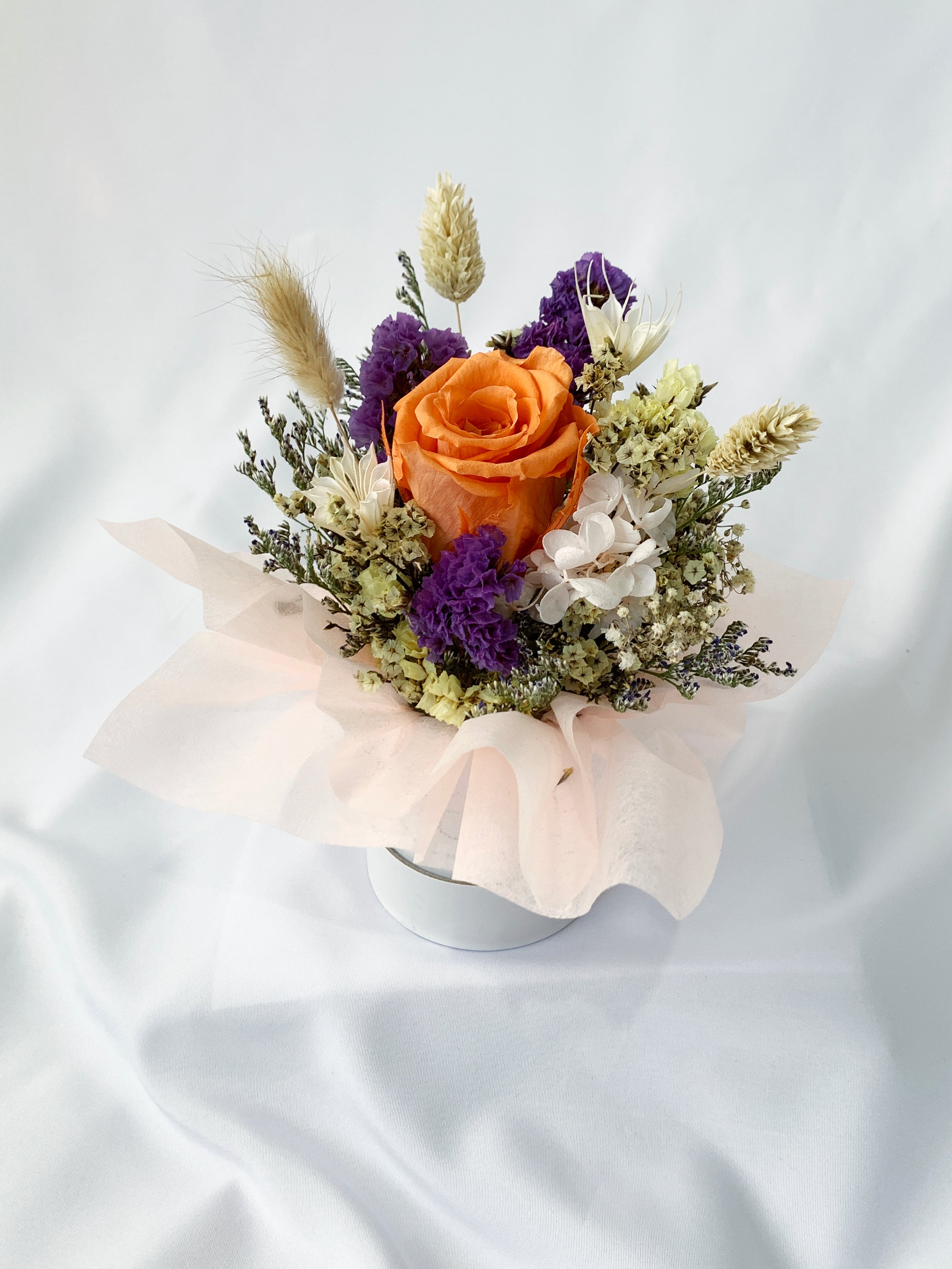 Petite Bloom Box • Orange