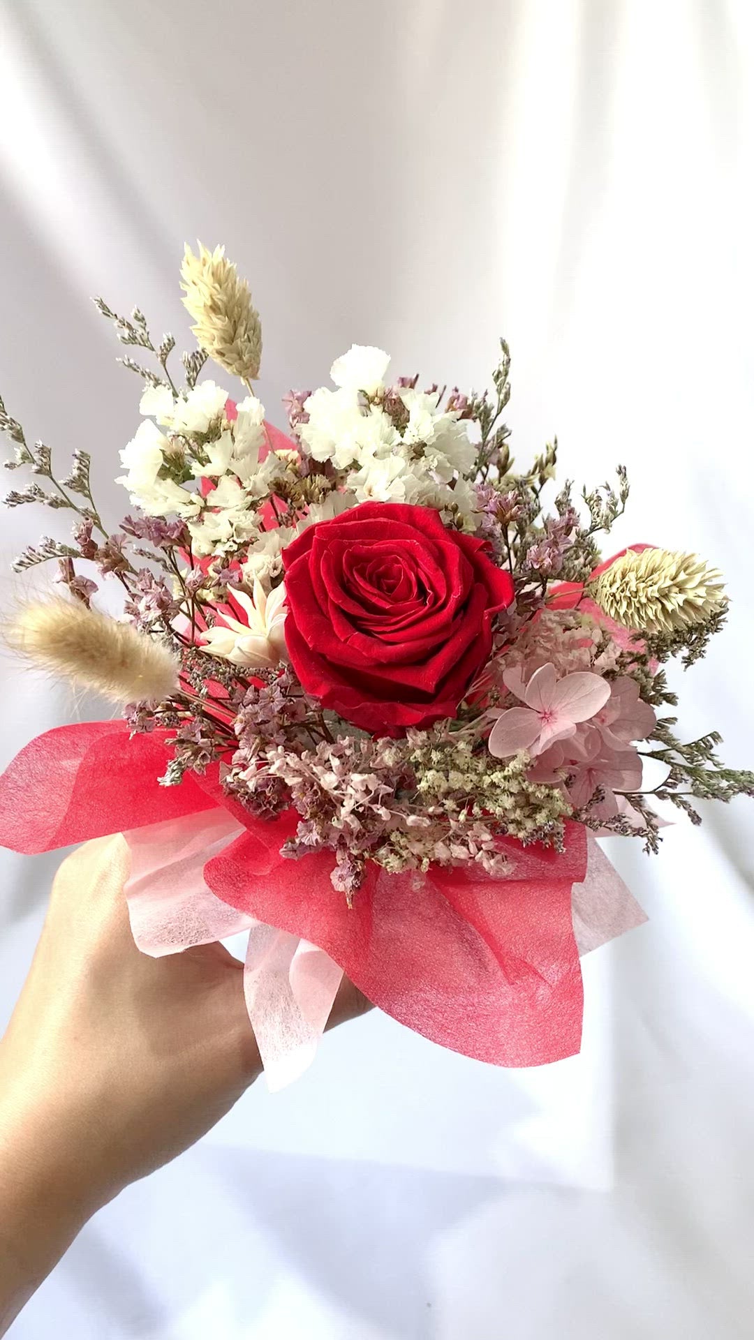 Petite Bloom Box • Red